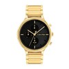 Thumbnail Image 1 of Ladies' Calvin Klein Gold-Tone IP Chronograph Watch with Black Dial (Model: 25200240)