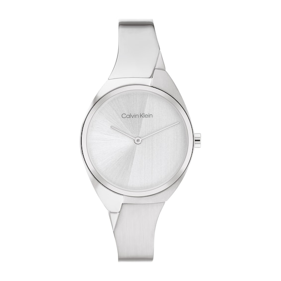 Ladies' Calvin Klein Bangle Watch with Silver-Tone Dial (Model: 25200234)