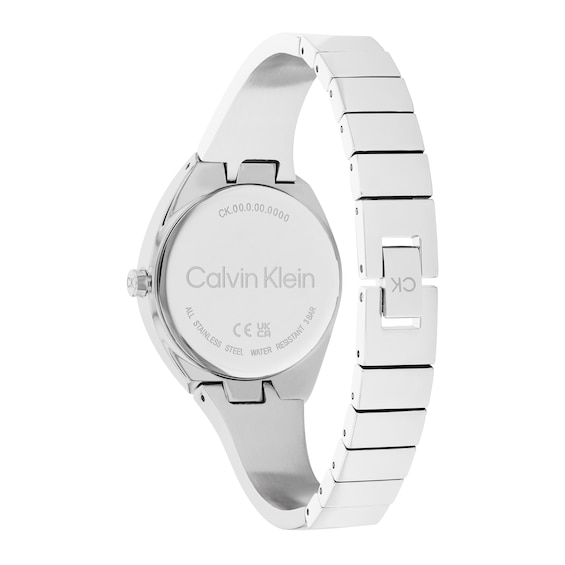 Ladies' Calvin Klein Bangle Watch with Silver-Tone Dial (Model: 25200234)