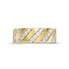 Thumbnail Image 4 of 1/2 CT. T.W. Diamond Slant Row Band in 10K Gold