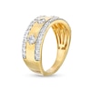 Thumbnail Image 3 of 3/4 CT. T.W. Diamond Edge Center Station Band in 10K Gold