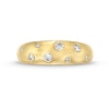 Thumbnail Image 4 of 1/4 CT. T.W. Diamond Bubbles Band in 10K Gold
