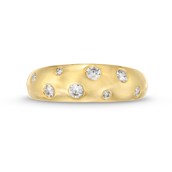 1/4 CT. T.w. Diamond Bubbles Band in 10K Gold