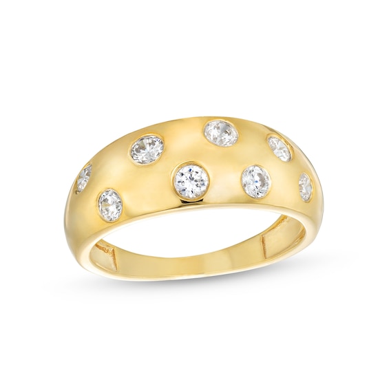 1/2 CT. T.w. Diamond Bubbles Band in 10K Gold