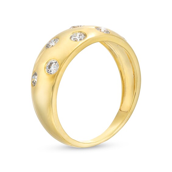 1/2 CT. T.w. Diamond Bubbles Band in 10K Gold