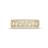 Thumbnail Image 4 of 1 CT. T.W. Diamond Edge Band in 10K Gold