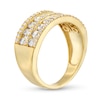 Thumbnail Image 3 of 1 CT. T.W. Diamond Multi-Row Band in 10K Gold