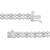 Thumbnail Image 2 of 2-1/2 CT. T.W. Lab-Created Diamond Two-Row Bracelet in 10K White Gold