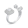 Thumbnail Image 3 of 1 CT. T.W. Lab-Grown Diamond Ring in 10K White Gold