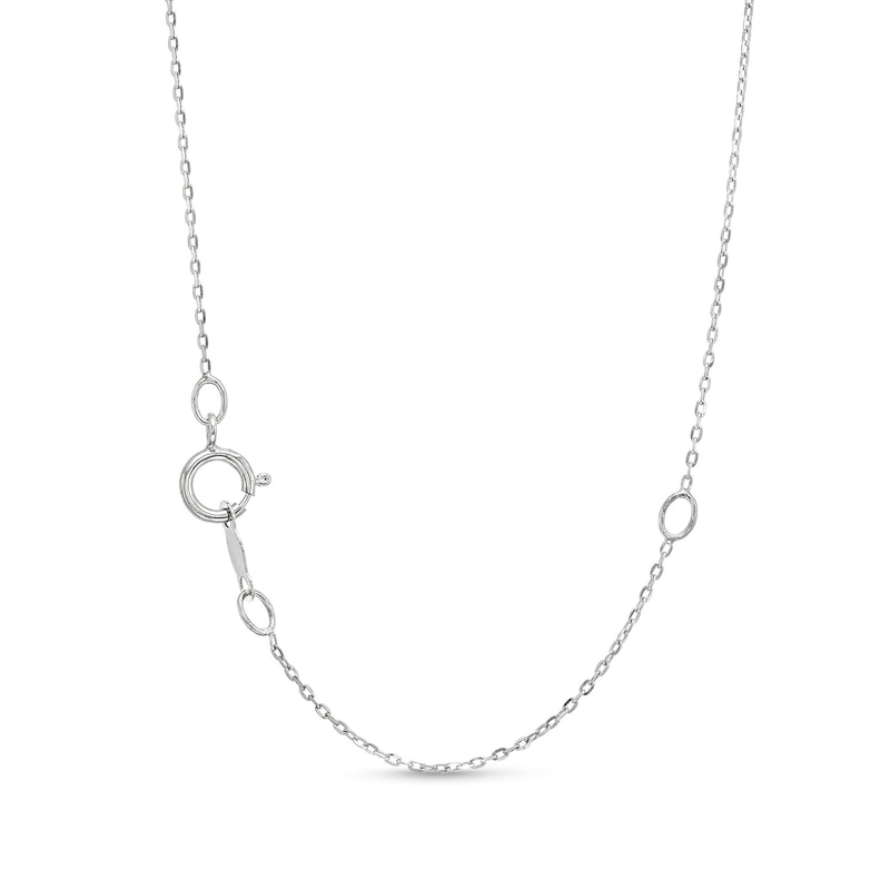 Main Image 3 of 3/4 CT. T.W. Lab-Grown Diamond Triple Drop Pendant in 10K White Gold