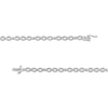 Thumbnail Image 3 of 4 CT. T.W. Pear-Shaped Lab-Grown Diamond Double Halo Necklace in 10K White Gold