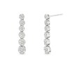 Thumbnail Image 1 of 5/8 CT. T.W. Multi-Diamond Graduated Drop Earrings in 10K White Gold