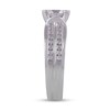 Thumbnail Image 3 of 2 CT. T.W. Diamond Split Double Row Ring in 10K White Gold