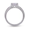 Thumbnail Image 4 of 2 CT. T.W. Diamond Split Double Row Ring in 10K White Gold