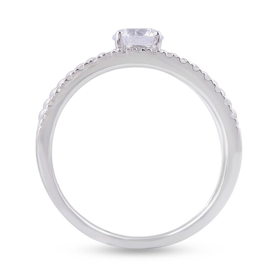 1-1/2 CT. T.w. Diamond Edge Braided Ring in 10K White Gold