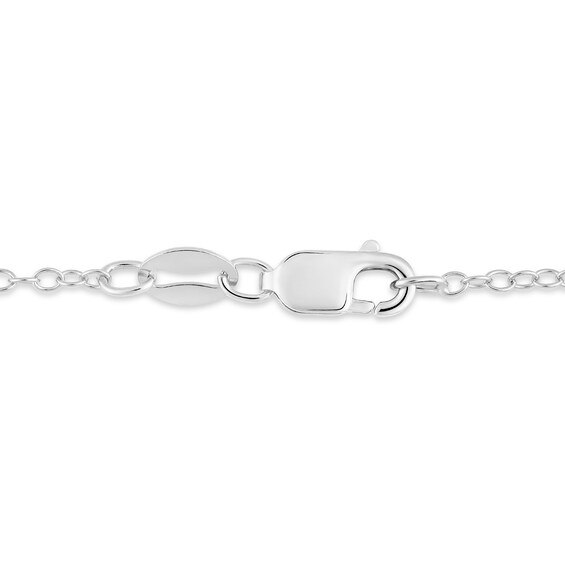 1/4 CT. T.w. Diamond Butterfly Drop Pendant in 10K White Gold