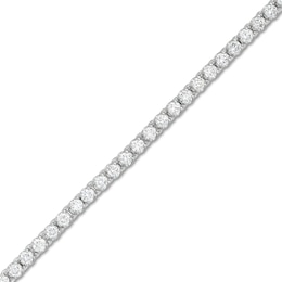 5 CT. T.W. Lab-Grown Diamond Line Bracelet in 10K White Gold