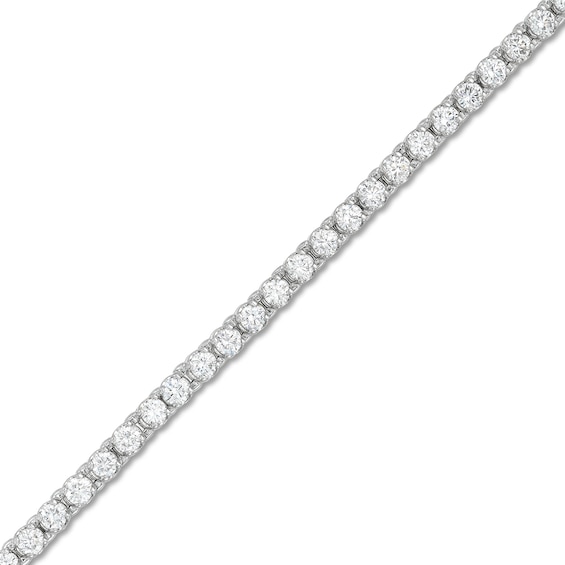 5 CT. T.w. Lab-Grown Diamond Line Bracelet in 10K White Gold