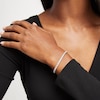 Thumbnail Image 2 of 5 CT. T.W. Lab-Grown Diamond Line Bracelet in 10K White Gold