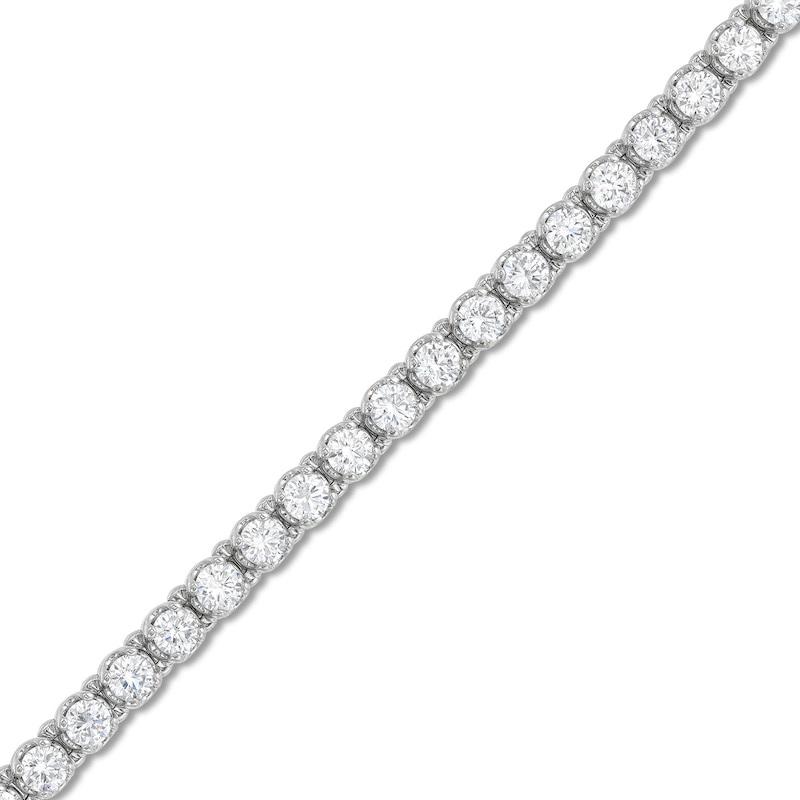 Main Image 1 of 9 CT. T.W. Lab-Grown Diamond Line Bracelet in 10K White Gold