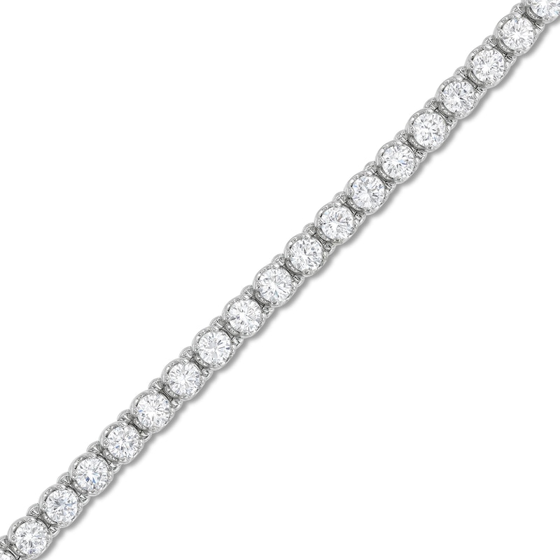 9 CT. T.W. Lab-Created Diamond Line Bracelet in 10K White Gold