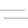 Thumbnail Image 3 of 9 CT. T.W. Lab-Grown Diamond Line Bracelet in 10K White Gold