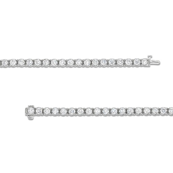 9 CT. T.w. Lab-Grown Diamond Line Bracelet in 10K White Gold