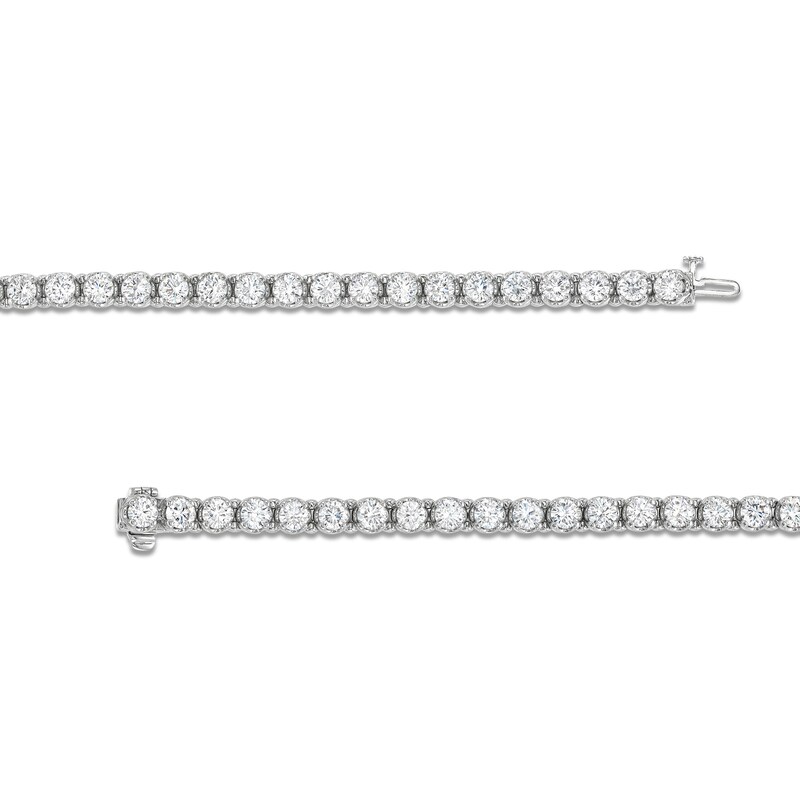 9 CT. T.W. Lab-Created Diamond Line Bracelet in 10K White Gold