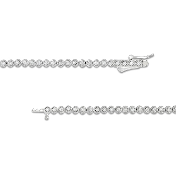 5 CT. T.w. Lab-Grown Diamond Eternity Necklace in 10K White Gold