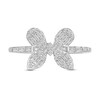 Thumbnail Image 1 of 1/2 CT. T.W. Multi-Diamond Butterfly Ring in 10K White Gold