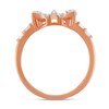 Thumbnail Image 2 of 1/2 CT. T.W. Multi-Diamond Butterfly Ring in 10K Rose Gold