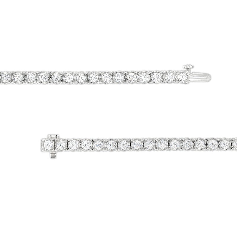 5 CT. T.W. Certified Lab-Created Diamond Tennis Bracelet in 14K White Gold (F/SI2) - 7.25"