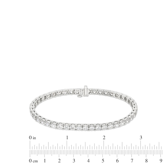 5 CT. T.w. Certified Lab-Grown Diamond Tennis Bracelet in 14K White Gold (F/Si2) - 7.25"