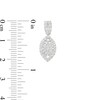 Thumbnail Image 3 of 1 CT. T.W. Marquise Multi-Diamond Frame Drop Earrings in 10K White Gold
