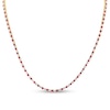 Thumbnail Image 0 of Ruby and 3.91 CT. T.W. Diamond Alternating Tennis Necklace in 14K Gold