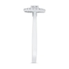 Thumbnail Image 2 of 1/3 CT. T.W. Multi-Diamond Frame Ring in 10K White Gold