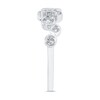 Thumbnail Image 2 of 1/3 CT. T.W. Diamond Bubbles Ring in 10K White Gold