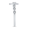Thumbnail Image 2 of 1/5 CT. T.W. Pear Multi-Diamond Art Deco Vintage-Style Ring in 10K White Gold