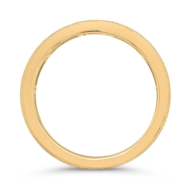 1/4 CT. T.W. Diamond Bubbles Open Barrel Ring in 10K Gold | Zales