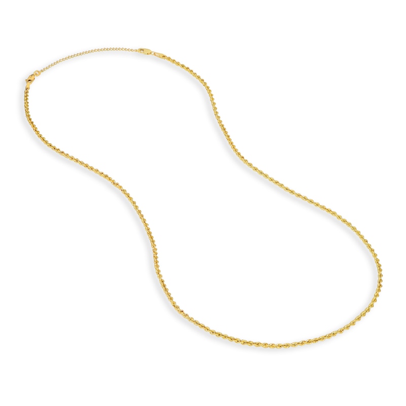 Main Image 2 of 1.8mm Curb Chain Extender in Solid 14K Gold - 3"