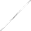 Thumbnail Image 1 of 1.8mm Curb Chain Extender in Solid 14K White Gold - 3&quot;