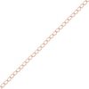 Thumbnail Image 1 of 1.8mm Curb Chain Extender in Solid 14K Rose Gold - 3&quot;