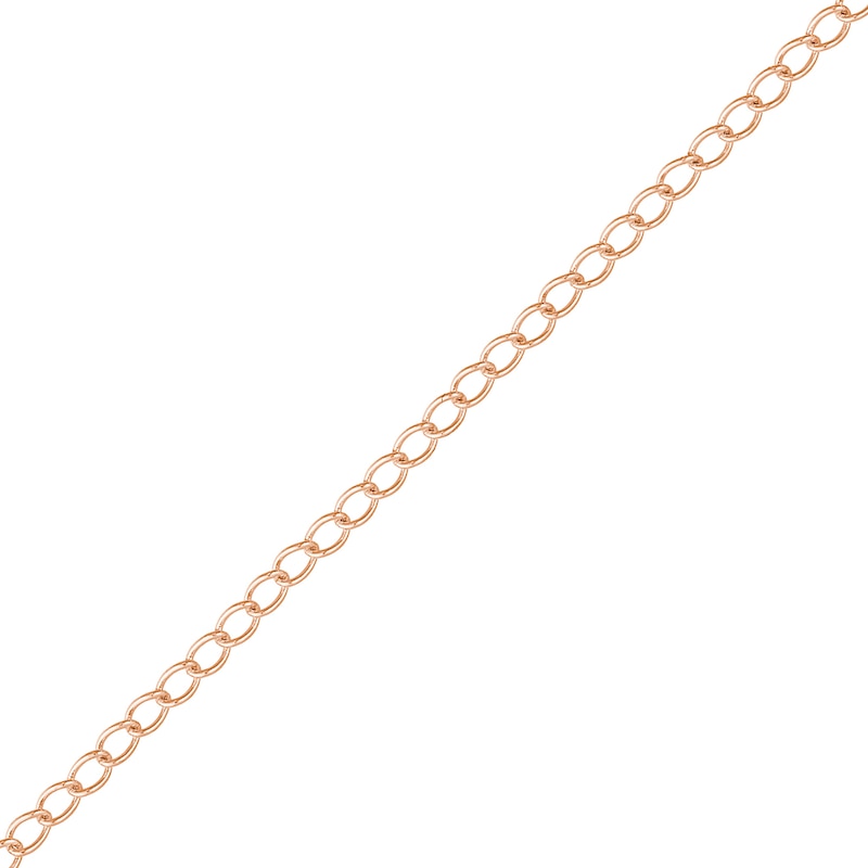 Chain Extender 2 Inch 14K Rose Gold Necklace