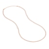 Thumbnail Image 2 of 1.8mm Curb Chain Extender in Solid 14K Rose Gold - 3&quot;