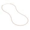 Thumbnail Image 1 of 1.8mm Curb Chain Extender in Solid 14K Rose Gold - 3"