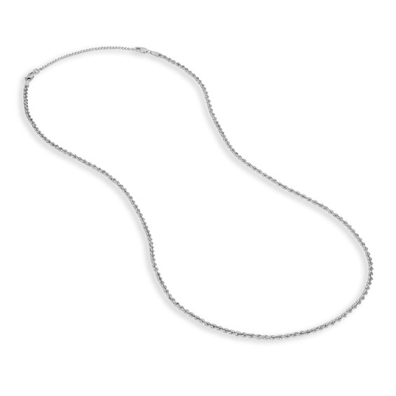 1.8mm Curb Chain Extender in Solid Sterling Silver - 3"