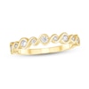 Thumbnail Image 1 of 1/4 CT. T.W. Diamond Cascading Bubbles Ring in 10K Gold