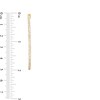 Thumbnail Image 2 of 2 CT. T.W. Diamond Inside-Out Hoop Earrings in 10K Gold