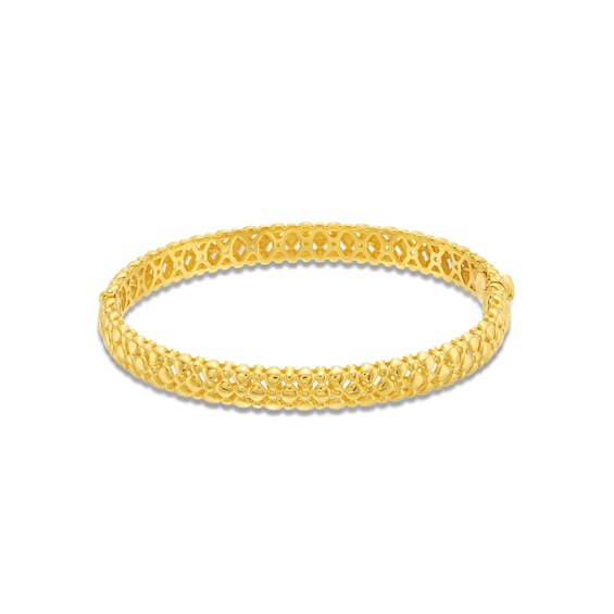Nugget Bangle in 14K Gold