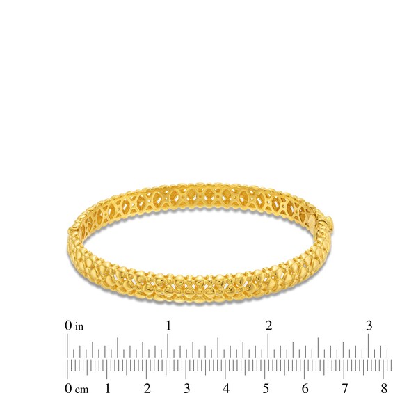 Nugget Bangle in 14K Gold